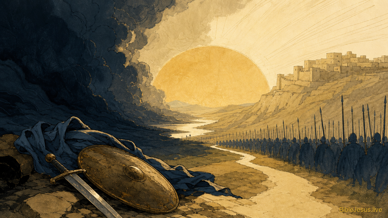 In Joshua 8, the Lord said unto Joshua, "Fear not." What is meant by this?